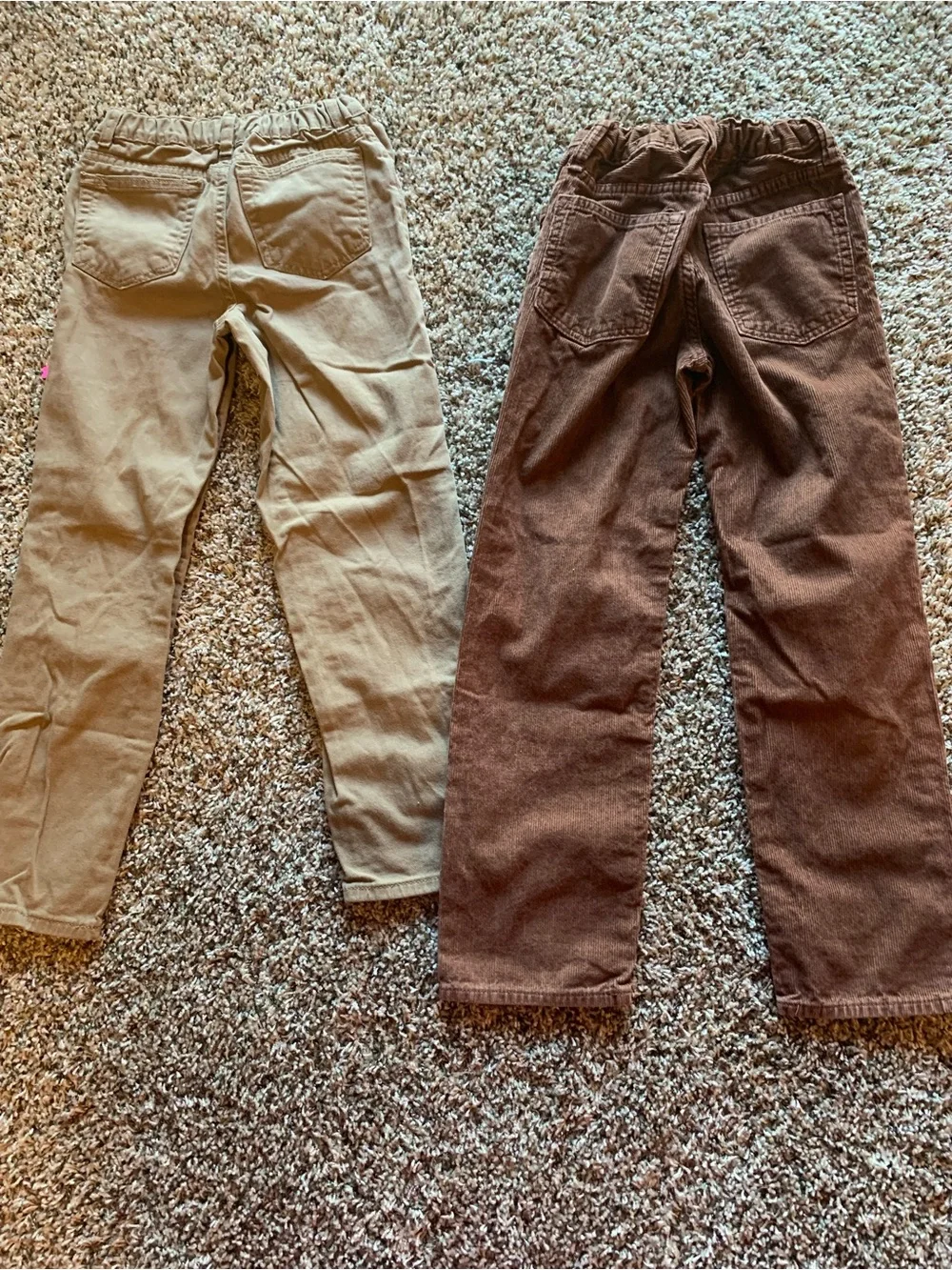Gap and Sonoma straight leg pants boys size 8. Two pairs